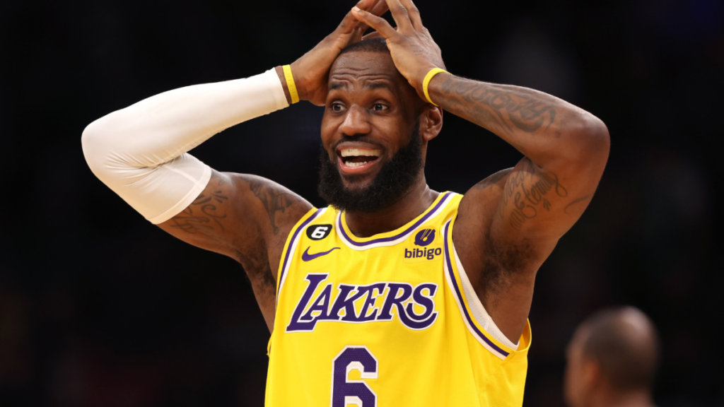 lebron-reacts-lakers-getty